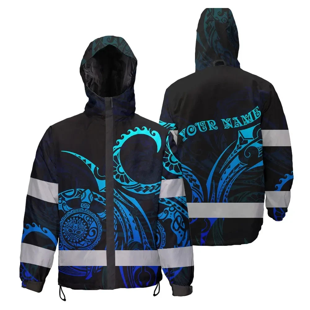 Gradient Turtle Hi-Vis Waterproof Jacket