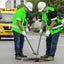 Green Neon Mechanic Hi-Vis Hawaiian Shirt