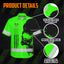 Green Neon Mechanic Hi-Vis Hawaiian Shirt