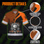 Orange Neon Mechanic 2 Hi-Vis Hawaiian Shirt