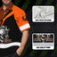 Orange Neon Mechanic 2 Hi-Vis Hawaiian Shirt