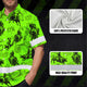 Green Neon Cowboy Hi-Vis Hawaiian Shirt