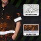 Orange Neon Mechanic 3 Hi-Vis Hawaiian Shirt
