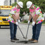 Funny Belly Hi-Vis Hawaiian Shirt