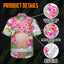Funny Belly Hi-Vis Hawaiian Shirt