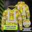 Hi Vis Hoodie Shirt Reflective Tapes Pink And Lime Neon Frog Hi-Vis Hoodie