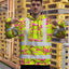 Hi Vis Hoodie Shirt Reflective Tapes Pink And Lime Neon Frog Hi-Vis Hoodie