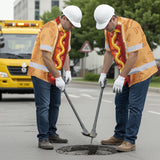 Hi Vis Hawaiian Shirt Reflective Tapes Funny Sausage Custom Name Safety Workwear For Workers, Truckers, Operators