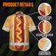 Funny Sausage Hi-Vis Hawaiian Shirt