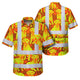 Lime Orange Dog Hi-Vis Hawaiian Shirt