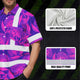 Violet Pink Ohia Lehua Hi-Vis Hawaiian Shirt