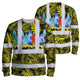 Yellow Surfboard Flower Hi-Vis Long Sleeve Shirt