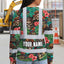 Flower Skull Boat Hi-Vis Long Sleeve Shirt