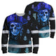 Green Black 2 Skull Boat Hi-Vis Long Sleeve Shirt