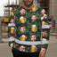 Green Orange Drink Tropical Hi-Vis Long Sleeve Shirt