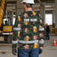 Green Orange Drink Tropical Hi-Vis Long Sleeve Shirt