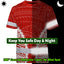 Red White Polynesian Hi-Vis Work Shirt