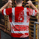 White Red Neon Hi-Vis Work Shirt