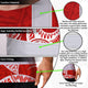 White Red Neon Hi-Vis Work Shirt