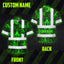 Green Neon Octopus Hi-Vis Hawaiian Shirt