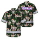 Funny Couple Chicken Beer Hi-Vis Hawaiian Shirt