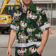 Funny Couple Chicken Beer Hi-Vis Hawaiian Shirt