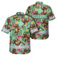 Funny Sloth Hi-Vis Hawaiian Shirt