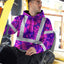 Pink Neon Violet Orchid Hi-Vis Hoodie