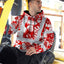 Red Neon White Orchid Hi-Vis Hoodie
