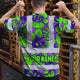Green Neon Violet Orchid Hi-Vis T-Shirt