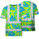 Green Neon Blue Orchid Hi-Vis T-Shirt
