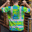 Green Neon Blue Orchid Hi-Vis T-Shirt