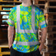 Green Neon Blue Orchid Hi-Vis T-Shirt