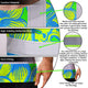 Green Neon Blue Orchid Hi-Vis T-Shirt