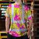 Pink Neon Yellow Orchid Hi-Vis T-Shirt