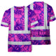 Pink Neon Violet Orchid Hi-Vis T-Shirt