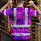 Pink Neon Violet Orchid Hi-Vis T-Shirt