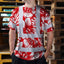 Red Neon White Orchid Hi-Vis T-Shirt