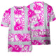 Pink Neon White Orchid Hi-Vis T-Shirt