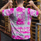 Pink Neon White Orchid Hi-Vis T-Shirt