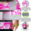 Pink Neon White Orchid Hi-Vis T-Shirt
