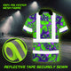 Green Neon Violet Orchid Hi-Vis Polo Shirt