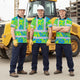 Green Neon Blue Orchid Hi-Vis Polo Shirt