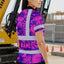 Pink Neon Violet Orchid Hi-Vis Polo Shirt