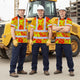 Orange Neon Yellow Orchid Hi-Vis Polo Shirt