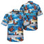 Funny Chicken 4 Hi-Vis Hawaiian Shirt