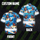 Funny Chicken 4 Hi-Vis Hawaiian Shirt