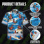 Funny Chicken 4 Hi-Vis Hawaiian Shirt
