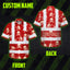 Red Skull Boat Hi-Vis Hawaiian Shirt