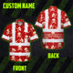 Red Skull Boat Hi-Vis Hawaiian Shirt